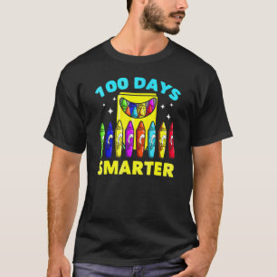 100. Schultag Lehrer 100 Tage intelligenter Regenb T-Shirt