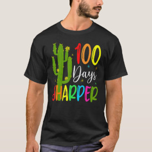 100. Schultag Lehrer 100 Tage schärfer Cact T-Shirt