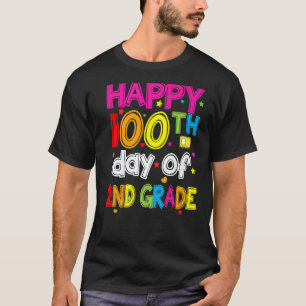 100. Schultag Lehrer der 2. Klasse 100 Tage Sm T-Shirt