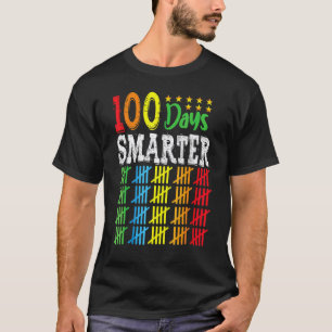 100. Schultag Lehrer Kind Kind Glücklich 100 Tage T-Shirt