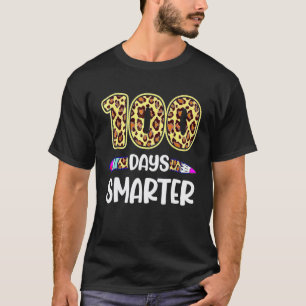 100. Schultag Lehrer Kinder 100 Tage Schlauer T-Shirt