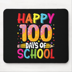 100. Schultag Lehrer Kinder Kind Glücklich 100 Mousepad