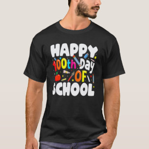 100. Schultag Lehrer Kostüm 100 Tage Schüler T-Shirt