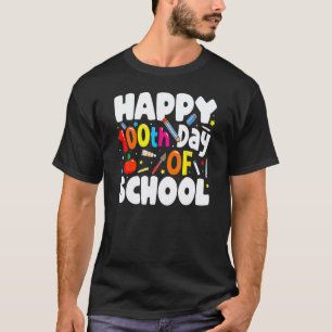 100. Schultag Lehrer Kostüm 100 Tage Schüler T-Shirt