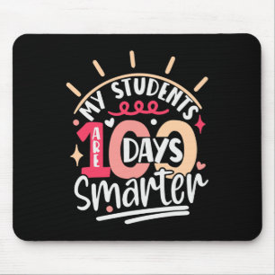 100. Schultag meine Schüler sind 100 Tage intellig Mousepad