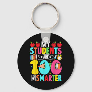 100. Schultag meine Schüler sind 100 Tage intellig Schlüsselanhänger