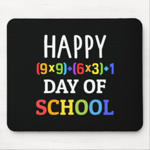 100. Schultag mit Mathematik Formel für 100 Tage Mousepad
