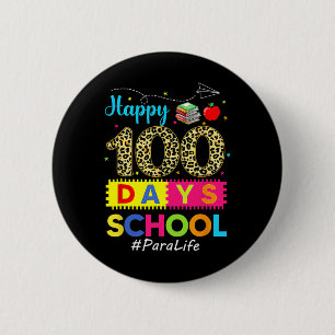 100. Schultag Para Leben 100 Tage klüger Button