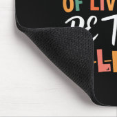 100. Schultag Pe Teacher Physische Bildung Mousepad (Ecke)