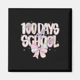 100. Schultag Preppy 100 Tage Lehrer Kind Co Magnet