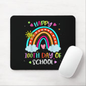 100. Schultag Regenbogen Glücklich 100 Tage schlau Mousepad (Mit Mouse)