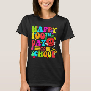 100. Schultag Retro 100 Tage Lehrer Student T-Shirt