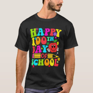 100. Schultag Retro 100 Tage Lehrer Student T-Shirt