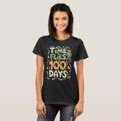100. Schultag Schüler Sommerzeit T-Shirt (Vorne ganz)