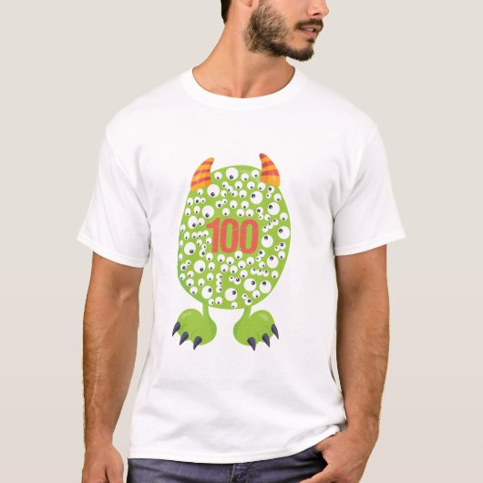 100. Schultag Shirt Lehrer Long Sleeve Coun (Vorderseite)