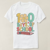 100 Schultag T-Shirt (Design vorne)