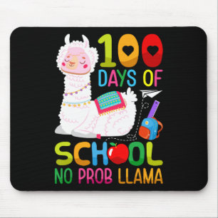 100. Schultag Unicorn Girls 100 Tage Scho Mousepad