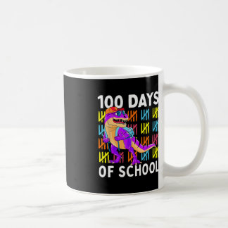100 Schultage 100. Dino Kaffeetasse