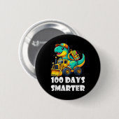 100 Schultage 100. Kindergartentag Button (Vorne & Hinten)