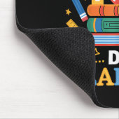 100 Schultage 100 Lerntage Lehrer Mousepad (Ecke)