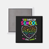 100 Schultage 100. Schultag B Magnet (Vorderseite/Rückseite)