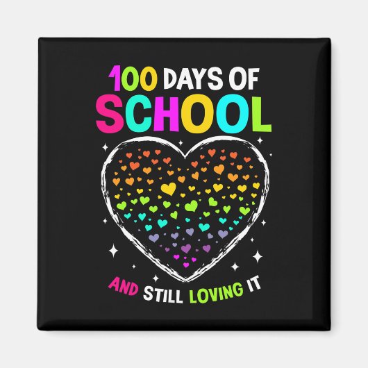 100 Schultage 100. Schultag B Magnet (Vorne)