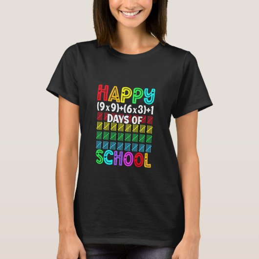 100 Schultage, 100. Schultag T-Shirt (Vorderseite)