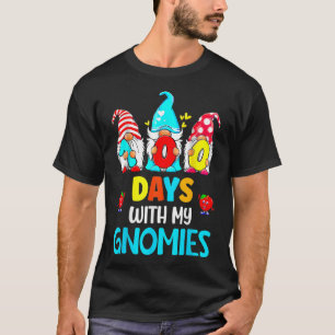 100 Schultage 100. Tag mit meinen Gnomen Spaß L T-Shirt