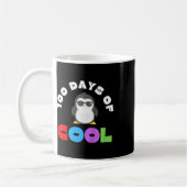 100 Schultage 100 Tage Coole Pinguinschule Kaffeetasse (Links)