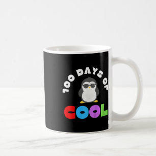 100 Schultage 100 Tage Coole Pinguinschule Kaffeetasse