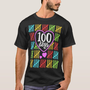 100 Schultage 100 Tage intelligenter Lehrer Studen T-Shirt
