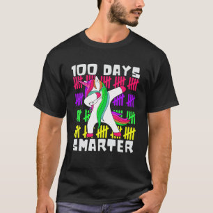 100 Schultage 100 Tage schlauer 100. T-Shirt