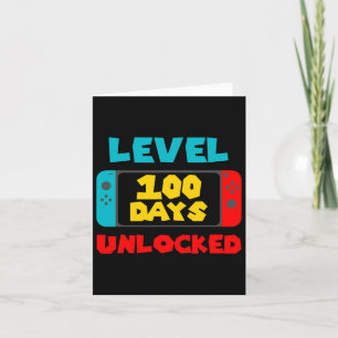100 Schultage 100. Videospieler Karte