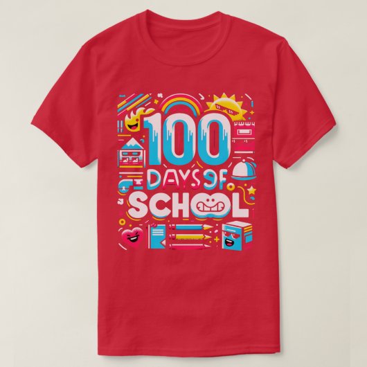 100 Schultage 3 T-Shirt (Design vorne)