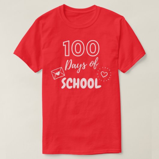 100 Schultage 8 1 T-Shirt (Design vorne)