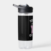 100 Schultage Alphabet 100. Tageslehrer Trinkflasche (Rechts)