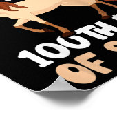 100 Schultage bis 100 Schultage Poster (Ecke)