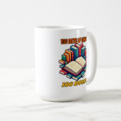 100 Schultage" Design - Celebrate Reading Kaffeetasse (VorderseiteRechts)