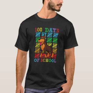 100 Schultage Dobermann Dog Cool 100. Tag S T-Shirt
