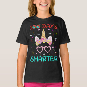 100 Schultage Einhorn Girls Kostüm T-Shirt