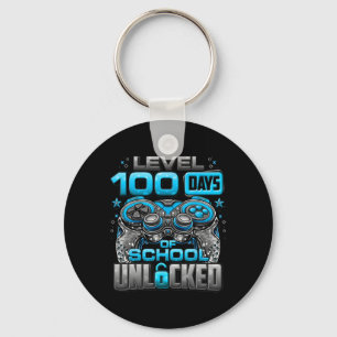 100 Schultage Freie Jungen 100. Scho-Tag Schlüsselanhänger