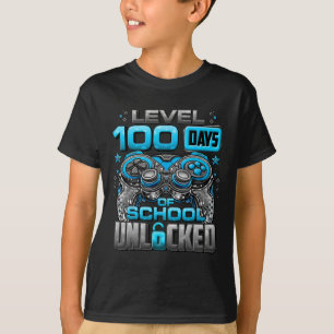 100 Schultage Freie Jungen 100. Scho-Tag T-Shirt
