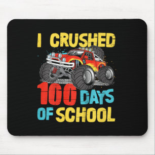 100 Schultage für Kleinkinder Kinder Monster T Mousepad
