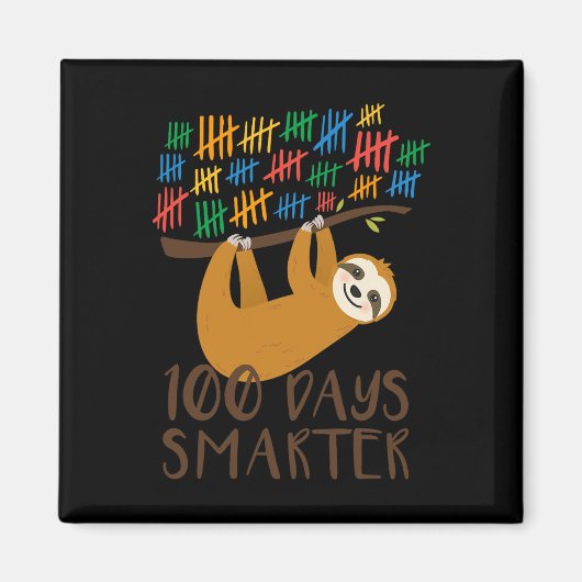 100 Schultage Magnet (Vorne)