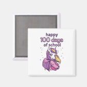 100 Schultage Magnet (Vorderseite/Rückseite)