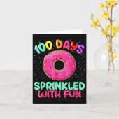 100 Schultage mit Spaß2 Karte (Gelbe Blume)
