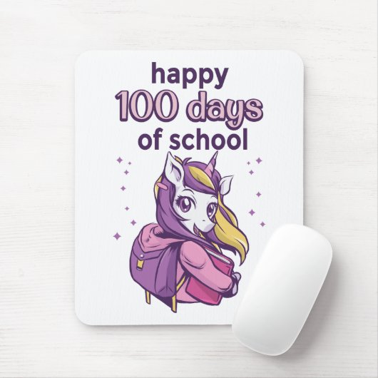 100 Schultage Mousepad (Mit Mouse)