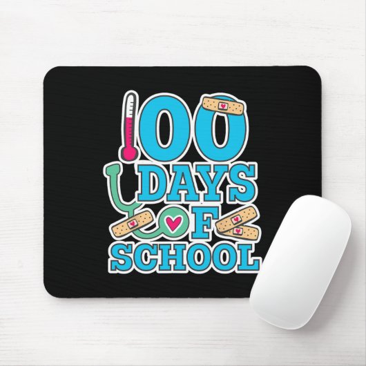 100 Schultage Mousepad (Mit Mouse)