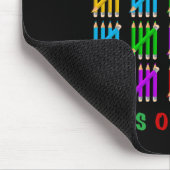 100 Schultage Mousepad (Ecke)