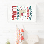 100 Schultage No Prob Llama Banner (Insitu)